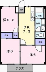 シャルマン堂本の物件間取画像